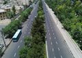 اجرای بیش از ۱۰۰۰ کیلومتر خط‌کشی محوری در معابر شهر قم