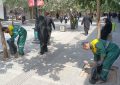 قم در سوگ سیدالشهدا(ع)/ ۱۵۰۰ نیروی شهرداری قم پای کار خدمت به عزاداران حسینی
