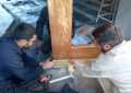 مرمت تخصصی درهای تاریخی و جدید حرم مطهر حضرت معصومه(س)